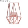 A rose gold L