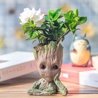 Pot in the form of baby Groot