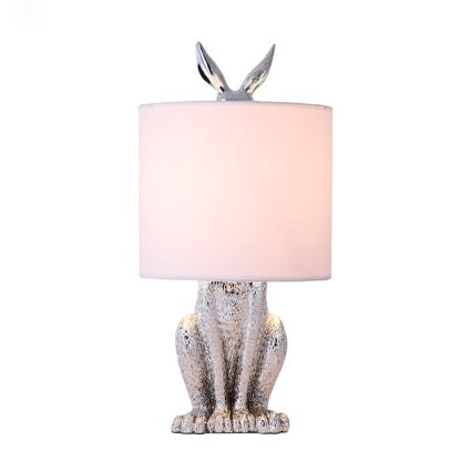 Table Lamp in the Form of a Hidden Hare