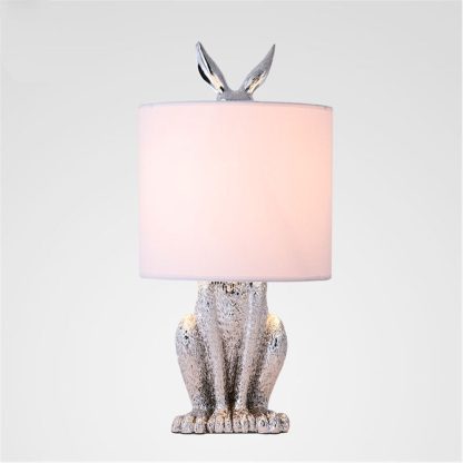 Table Lamp in the Form of a Hidden Hare