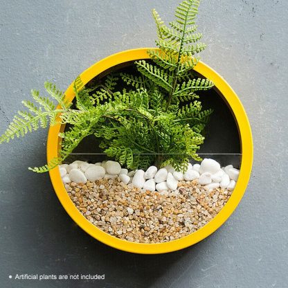 Scandinavian Circle Wall Planter