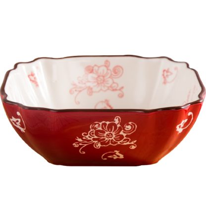 Boho Style Ceramic Serving Bowls