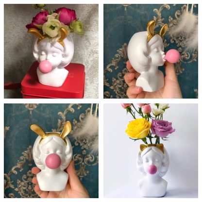 Bubble Girl Vase