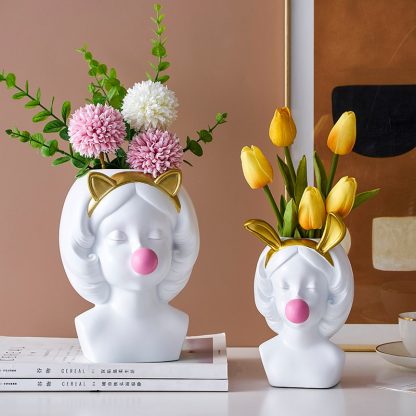 Bubble Girl Vase