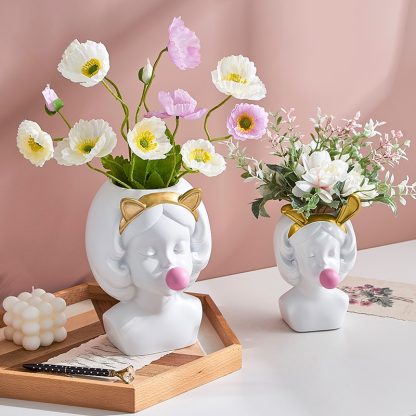 Bubble Girl Vase